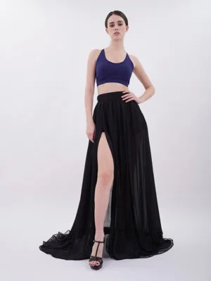 Double Layer Fairy Long Dress