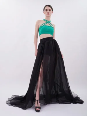 Double Layer Fairy Long Dress